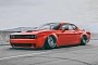 Dodge Challenger Hellaflush Hellcat Looks Like Ruined Muscle in Quick Rendering