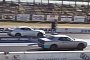 Dodge Challenger Hellcat Drag Races Chevrolet Camaro ZL1, Fight Gets Brutal