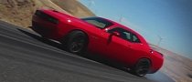 Dodge Challenger Hellcat Meets Twisty Road, Extreme Drifting Ensues