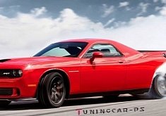 Dodge Challenger Hellcat Pickup Rendered as the Muscle Truck