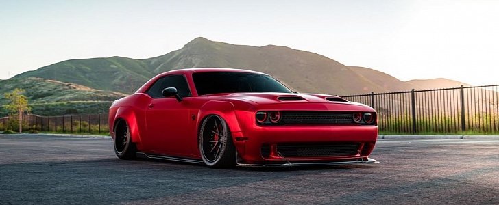 mosaik modvirke Uganda Dodge Challenger Hellcat "Red Devil" Is a Thing of Beauty - autoevolution