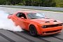Dodge Challenger Hellcat Redeye Pulls Massive Burnout, Doesn't Break a Sweat
