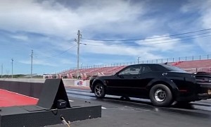 Dodge Challenger "Hellephant 426" Does First 1/4-Mile Run