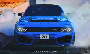 UPDATE: Dodge Challenger "Huracan" Looks Like an Italian Muscle Car