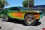 Dodge Challenger on 34-Inch Wheels Looks Like It’s Been Puked by a Unicorn