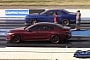 Dodge Challenger Redeye Drags Rare BMW M8 Gran Coupe; Someone Gets Battered and Bruised