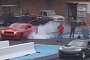 2015 Challenger R/T Scat Pack Drag Races C6 Corvette Grand Sport with a Surprise