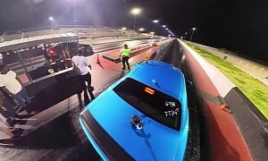 Dodge Challenger SRT Demon 170 Drag Races Tesla Model S Plaid, Makes ICE Loyalists Proud