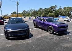 Dodge Challenger SRT Demon 170 vs Lucid Air Sapphire. One of Them Should've Stayed at Home