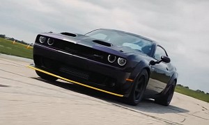 Dodge Challenger SRT HPE1000 Is So Super Stock It Makes Hennessey 810-RWHP Proud