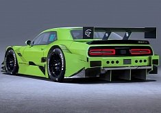 Dodge Challenger SRT-R Hellcat Racecar Rendering Is a Supercharged Offender
