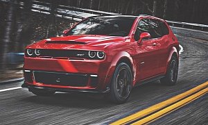 'Dodge Challenger SUV' Looks Massive, Muscle Stands Out