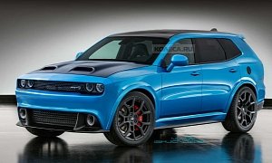 Dodge Challenger SUV Rendering Looks Like the Urus Cure