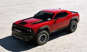 Dodge Challenger TRX Is the Ultimate Desert Runner, Sadly Just a Cool Dream