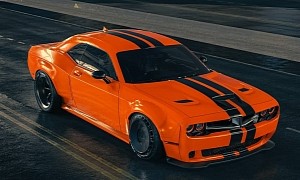 Dodge Challenger "Turbofan" Widebody Looks Ready for the Race Track