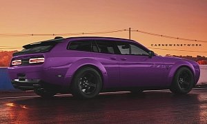 Dodge Challenger Wagon Is Out For Family Fun