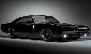 Dodge Charger "Black Bomb" Shows Radical Stance in Classic Muscle Rendering