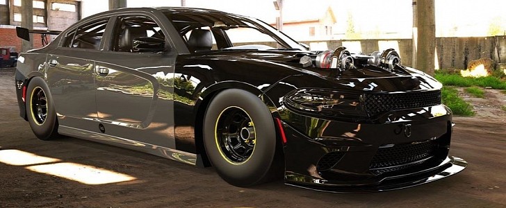 concept Pak om te zetten Fabrikant Dodge Charger "Boost Boy" Is a Twin-Turbo Monster - autoevolution
