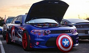 Dodge Charger "Captain America" Is a Scat Pack Superhero