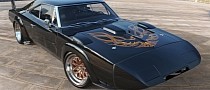 Dodge Charger Daytona Rendered With Pontiac Trans Am Screaming Chicken Makeover