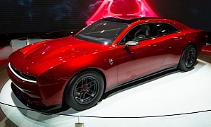 Dodge Charger Daytona SRT Concept Gets Painted Red for SEMA, '9' Is the Magic Number
