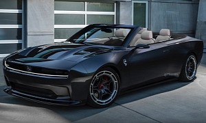 Dodge Charger Daytona SRT Concept Lowers Its Roof, Do You Like It Better as a Convertible?