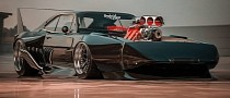 Dodge Charger Daytona "Wide Wrestler" Looks Like Mad Max Gone Racing