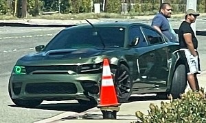 Dodge Charger Gets Rear-Wheel Steering and an Instant Facelift Following Crash
