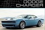 Dodge Charger Goes Back to Basics as Two-Door Muscle Car in Fantasy Land