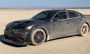 Dodge Charger Hellcat "Burning Man" Is a Desert Animal