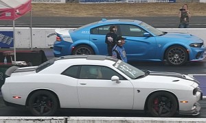 Dodge Charger Hellcat Daytona Edition Races Challenger Hellcat, Prepare to Be Mad