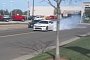 Dodge Charger Hellcat Does 1/8 Mile Burnout Right in Front of the Dealership