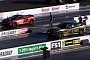 Dodge Charger Hellcat Drag Races McLaren MP4-12C at goldRush Rally 1/4-Mile Fest