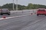 Dodge Charger Hellcat Drag Races Nissan GT-R with Extremely Close Result