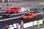 Dodge Charger Hellcat Drags C8 Corvette, 3 Series, and RS 3 for Bus-Length Glory
