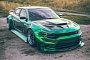 Dodge Charger Hellcat "Reptile" Is the King of Widebody