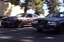 Dodge Charger Hellcat vs. 1985 Volvo 750 with LSx Swap Drag Race Is Hilarious