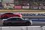 Dodge Charger Hellcat vs. Ford Mustang Shelby GT350 Drag Race Is a Walk of Shame