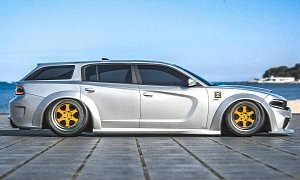 Dodge Charger Hellcat Wagon Is All About Family Fun
