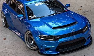 Dodge Charger Hellcat Wagon Looks Like the Widebody Magnum We Deserve