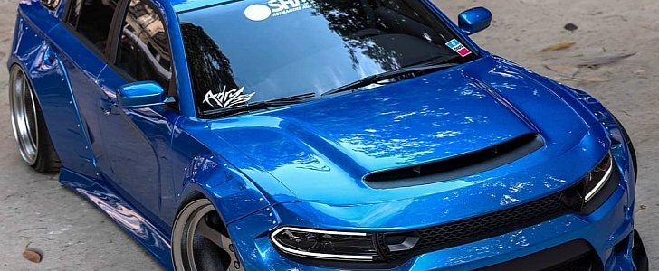 Dodge Charger Hellcat Wagon Looks Like the Widebody Magnum We Deserve -  autoevolution