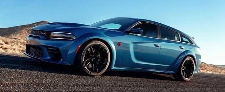 Dodge Charger Hellcat Widebody Wagon Rendering