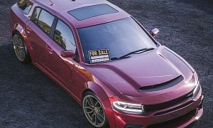 Dodge Charger Hellcat Widebody Wagon Looks Mean, Out For SUV Blood