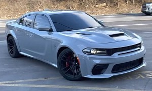 Dodge Charger Hellcat With Tuned Exhaust Turns Gas Into Noise, Doesn't Whine That Much