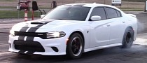 Dodge Charger Hellcat Works on Its Jab, Can Bully Supercars With 9-Second 1/4-Mile Runs