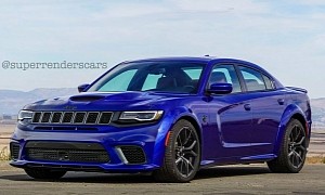 Dodge Charger "Jeep Grand Cherokee" Is a Cool Chrysler Mashup
