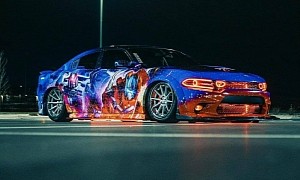 Dodge Charger "Megatron" Is the HEMI Decepticon Leader of the Wrap Universe