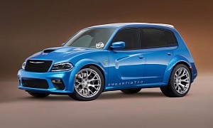 Dodge Charger "PT Cruiser" Is a Bizare Muscle Compact Rendering