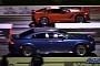 Dodge Charger SRT Hellcat Drags Camaro SS, Corvette Z06, Hence the Photo Finish