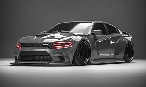 Dodge Charger "Stealth Bomber" Is All Muscle